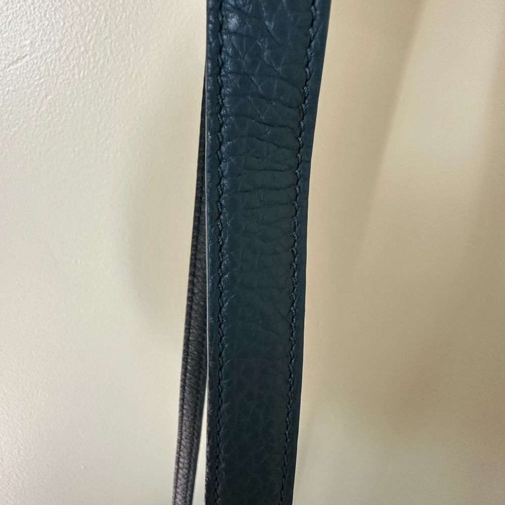 Yvonne Kone Navy Blue Leather Mini Tote – Made in Italy - Picture 6 of 6